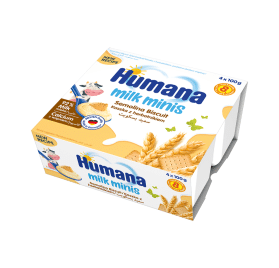 Humana Milk Minis cepumu mannas deserts 400g