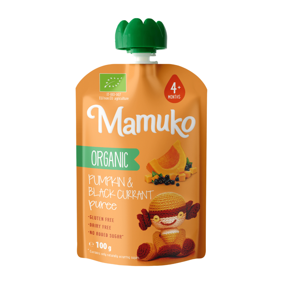 Mamuko BIO Ķirbja-Upeņu biezenis